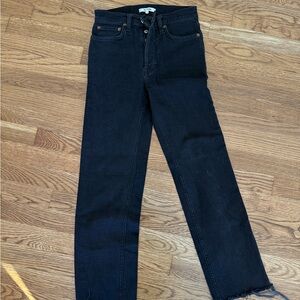 Re/done Black Women's Jeans